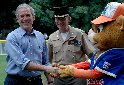 Photo for 'Military Kids Face Off at White House T-Ball Event'
