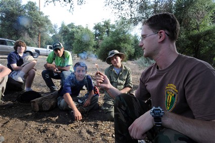 TRAINING BOY SCOUTS